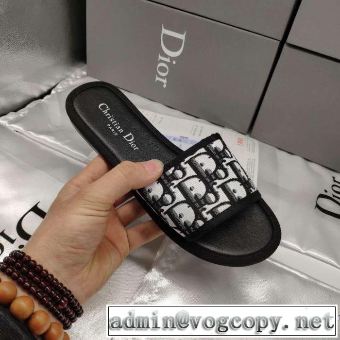 2019春夏も引き続きトレンド ディオール DIOR スリッパ 4色可選 春夏のトレンドアイテム