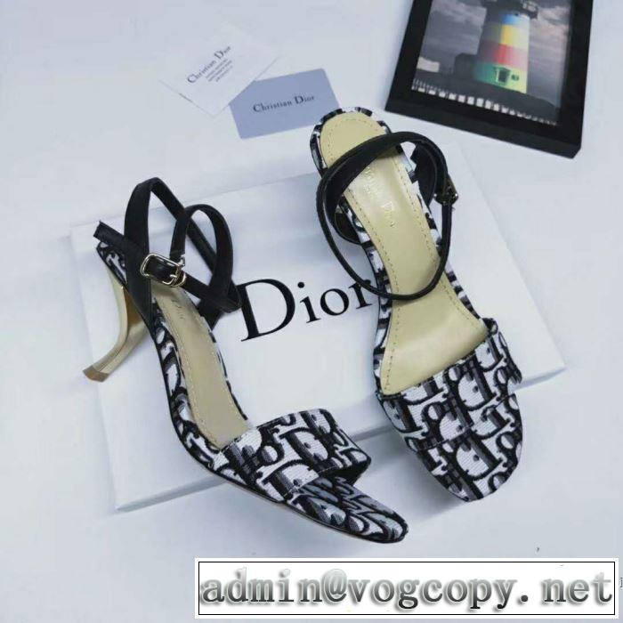 サンダル 4色可選 ディオール DIOR 春夏の流行り2019新品 爽やかすぎない大人の印象に