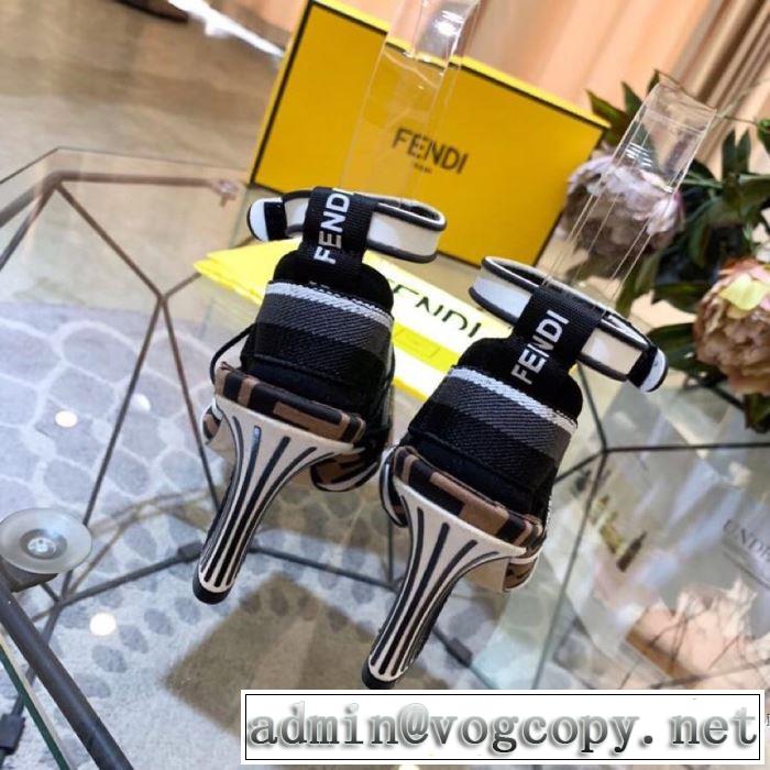 4色可選 サンダル 春夏シンプルファッションでOK！春夏の流行り2019新品  フェンディ FENDI