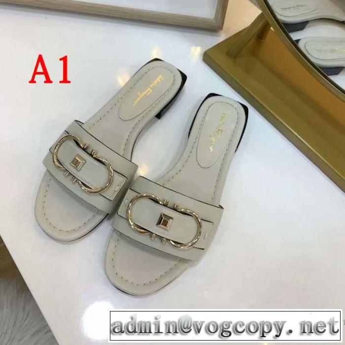 今季トレンドの限定アイテム 2019年最新ファッション サルヴァトーレフェラガモ FERRAGAMO サンダル 多色可選