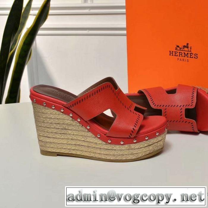 多色可選 スリッパ 人気ストリートブランド新品 2019年春夏シーズンの人気 エルメス HERMES