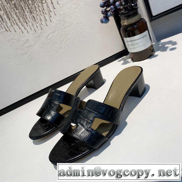 今季は特に注目ファション 2019春夏人気トレンドアイテム エルメス HERMES スリッパ 4色可選