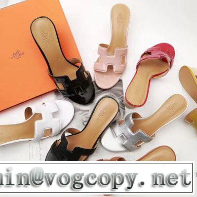 多色可選 スリッパ 2019年春夏シーズンの人気 今季は特に注目ファション エルメス HERMES