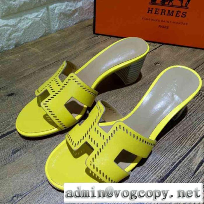 スリッパ 多色可選 2019年の春夏に着たい 季節感をプラス人気商品 エルメス HERMES