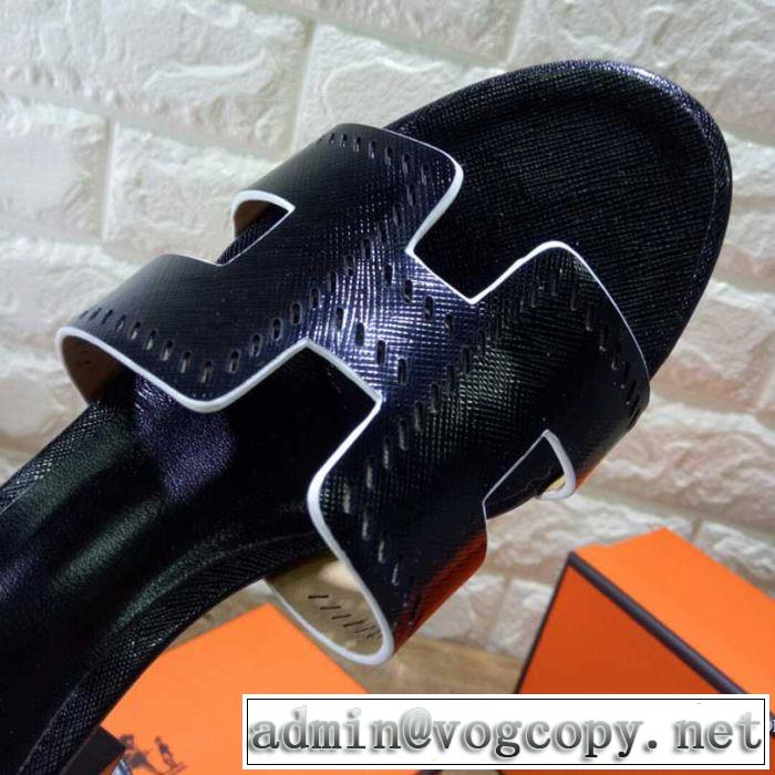 スリッパ 多色可選 2019年の春夏に着たい 季節感をプラス人気商品 エルメス HERMES