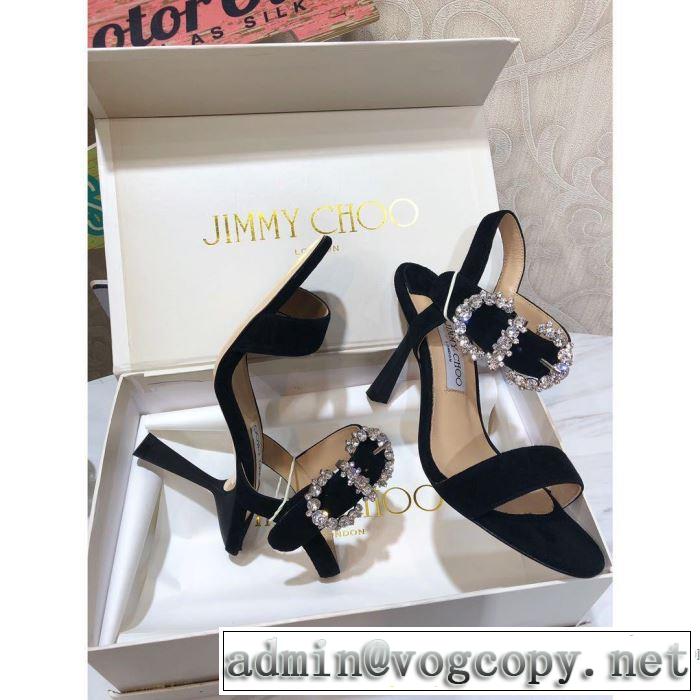 ジミーチュウ JIMMY CHOO サンダル 3色可選 2019年春夏のトレンドアイテム 今季流行りの人気新作