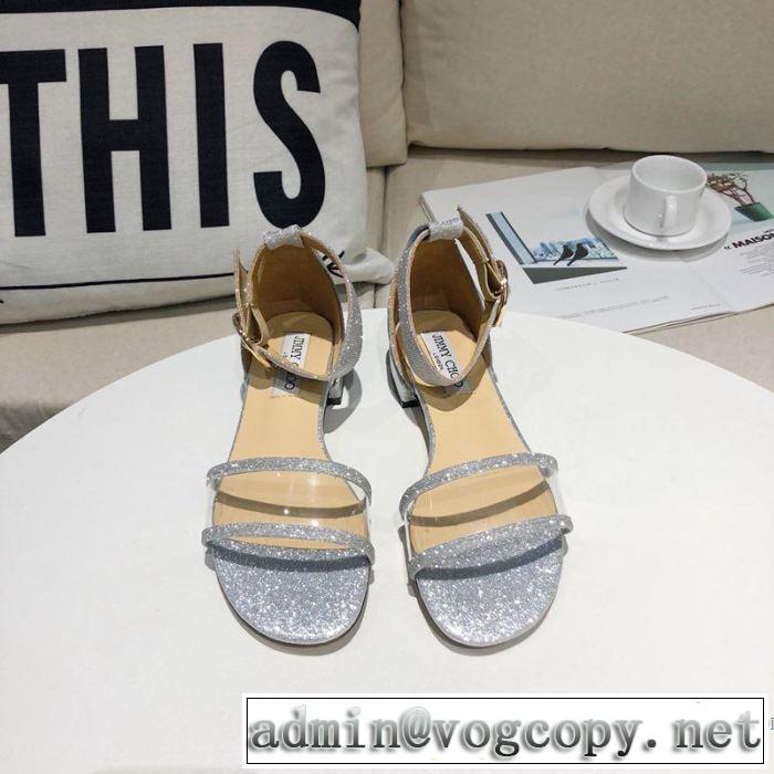 2019春夏も引き続きトレンド ジミーチュウ JIMMY CHOO サンダル 3色可選 春夏のトレンドアイテム