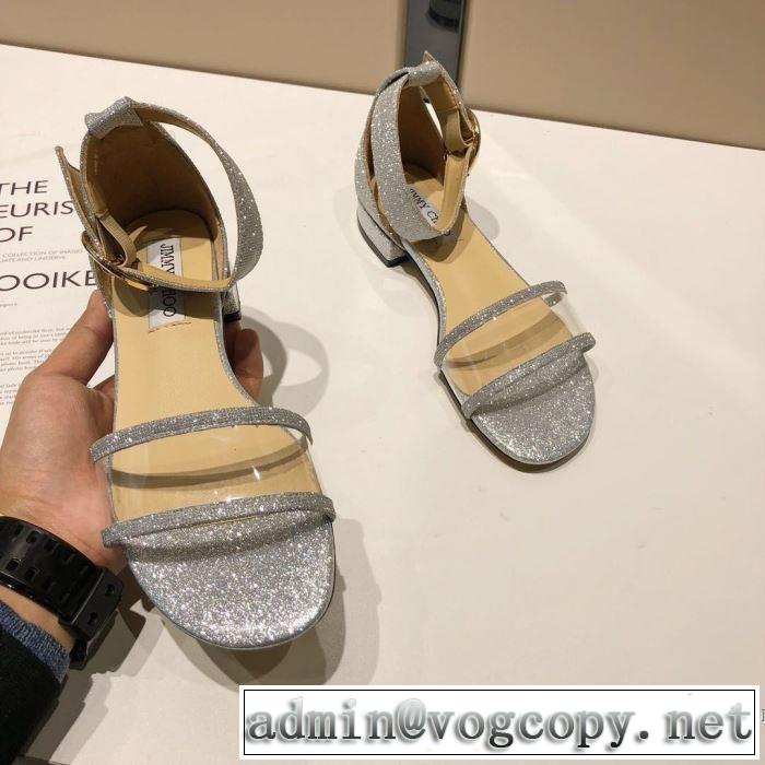 2019春夏も引き続きトレンド ジミーチュウ JIMMY CHOO サンダル 3色可選 春夏のトレンドアイテム