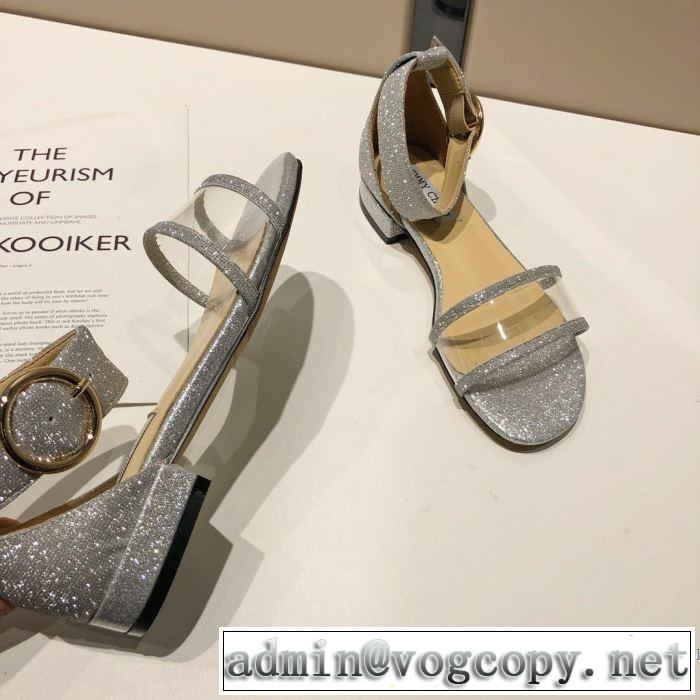 2019春夏も引き続きトレンド ジミーチュウ JIMMY CHOO サンダル 3色可選 春夏のトレンドアイテム
