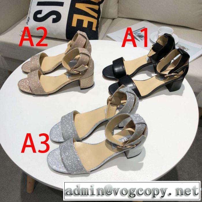 今期のトレンド定番アイテム 2019春夏の大注目トレンド ジミーチュウ JIMMY CHOO サンダル 3色可選