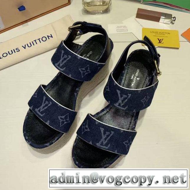 2019夏ファション新品 まずは定番！人気アイテム ルイ ヴィトン LOUIS VUITTON サンダル 3色可選