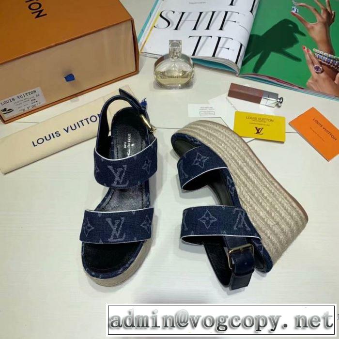2019夏ファション新品 まずは定番！人気アイテム ルイ ヴィトン LOUIS VUITTON サンダル 3色可選