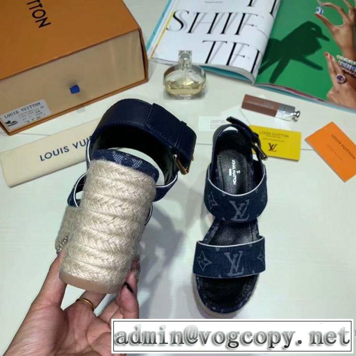 2019夏ファション新品 まずは定番！人気アイテム ルイ ヴィトン LOUIS VUITTON サンダル 3色可選