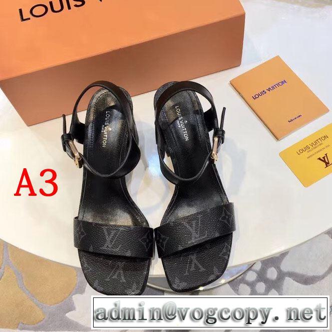 サンダル 3色可選 2019春夏トレンドアイテム 爽やかな雰囲気に仕上げる ルイ ヴィトン LOUIS VUITTON