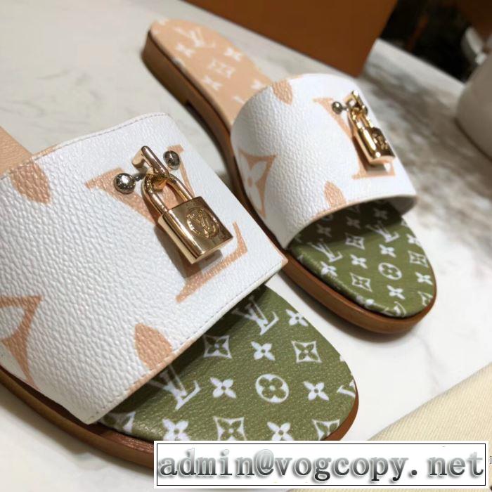 《2019年》今、注目のストリート ルイ ヴィトン LOUIS VUITTON スリッパ 3色可選 魅力的なカラー使い