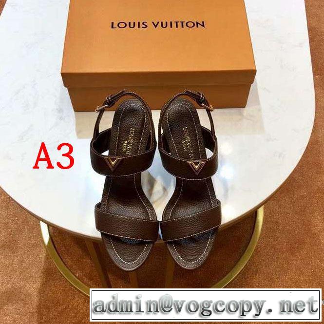 人気夏ファションおすすめ 2019年春夏シーズンの人気 ルイ ヴィトン LOUIS VUITTON サンダル 4色可選