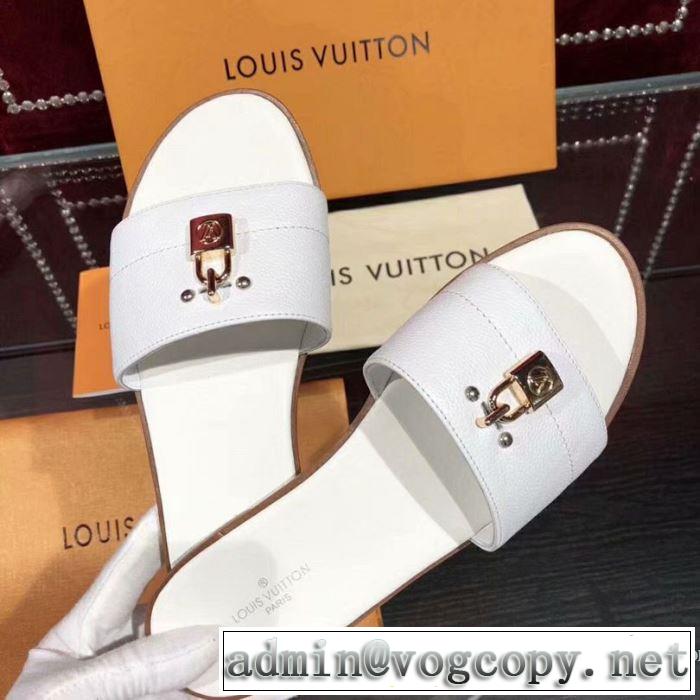 ルイ ヴィトン LOUIS VUITTON スリッパ 4色可選 2019春夏人気トレンドアイテム さわやか夏スタイル新品