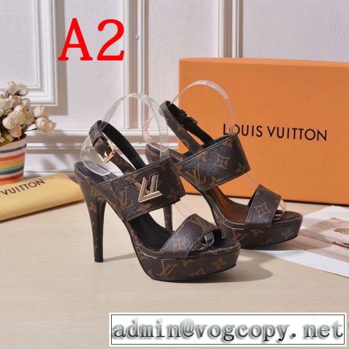 季節感をプラス人気商品 2019夏ファション新品 ルイ ヴィトン LOUIS VUITTON サンダル 2色可選
