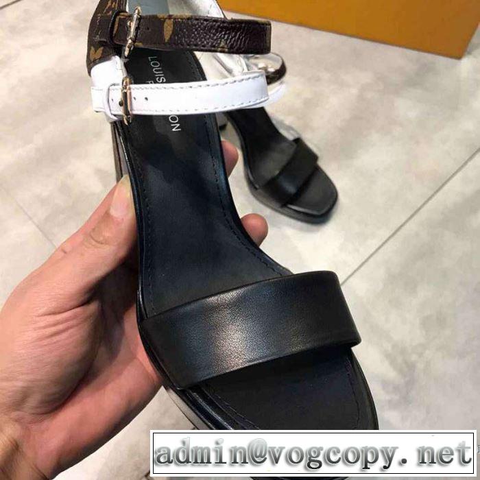 ルイ ヴィトン LOUIS VUITTON サンダル 2色可選 暑い今こそ活躍させたい！ 2019春夏も引き続きトレンド