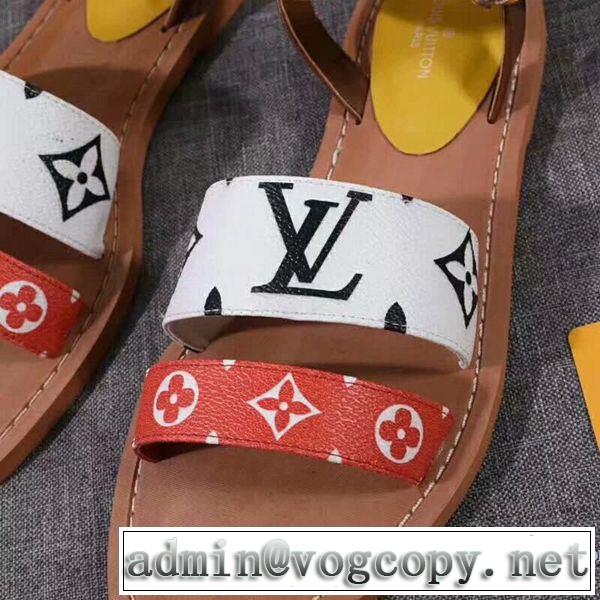 今季トレンドの限定アイテム 2019夏ファション新品 ルイ ヴィトン LOUIS VUITTON サンダル 2色可選