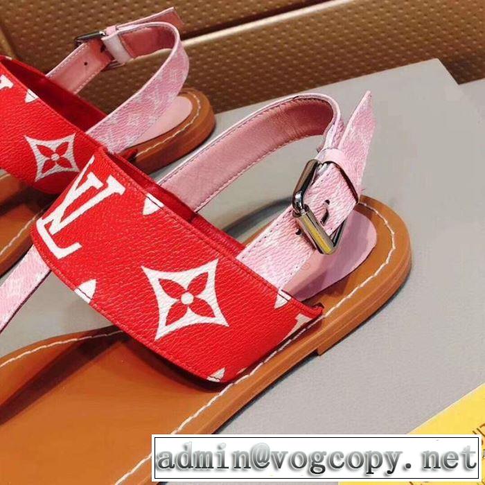 2019春夏の大注目トレンド ルイ ヴィトン LOUIS VUITTON サンダル 3色可選 定番のスタイル春夏限定