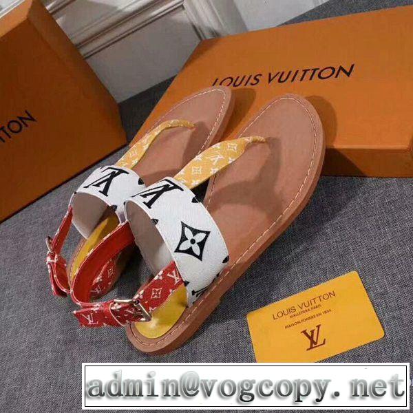 2019春夏の大注目トレンド ルイ ヴィトン LOUIS VUITTON サンダル 3色可選 定番のスタイル春夏限定