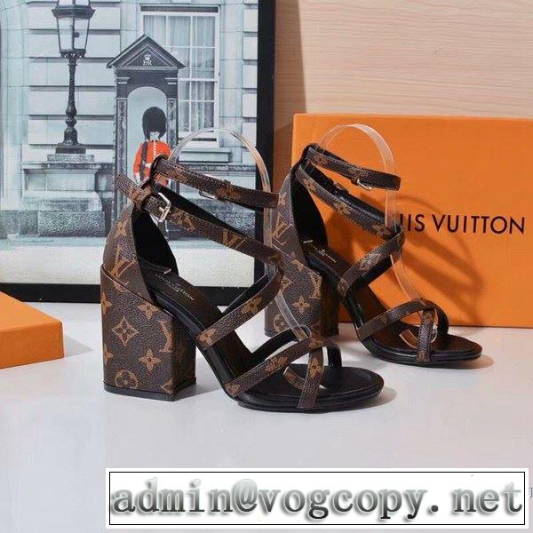 サンダル 2色可選 【2019年】夏のファッション 海外セレブは大人気 ルイ ヴィトン LOUIS VUITTON