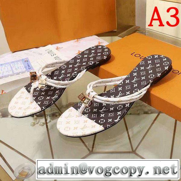 ルイ ヴィトン LOUIS VUITTON サンダル 2色可選 2019春夏人気トレンドアイテム 暑い季節も大活躍