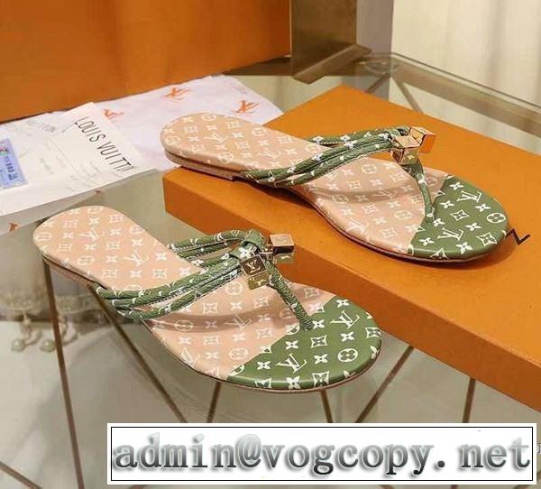 ルイ ヴィトン LOUIS VUITTON サンダル 2色可選 2019春夏人気トレンドアイテム 暑い季節も大活躍