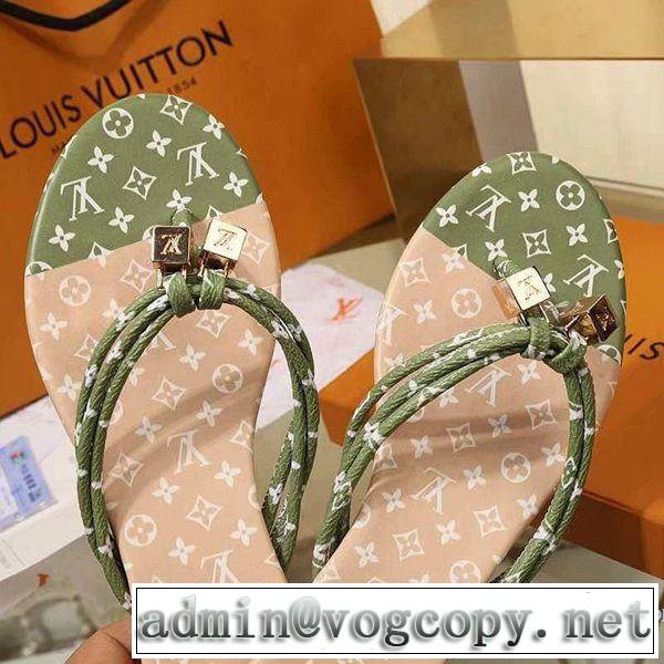 ルイ ヴィトン LOUIS VUITTON サンダル 2色可選 2019春夏人気トレンドアイテム 暑い季節も大活躍