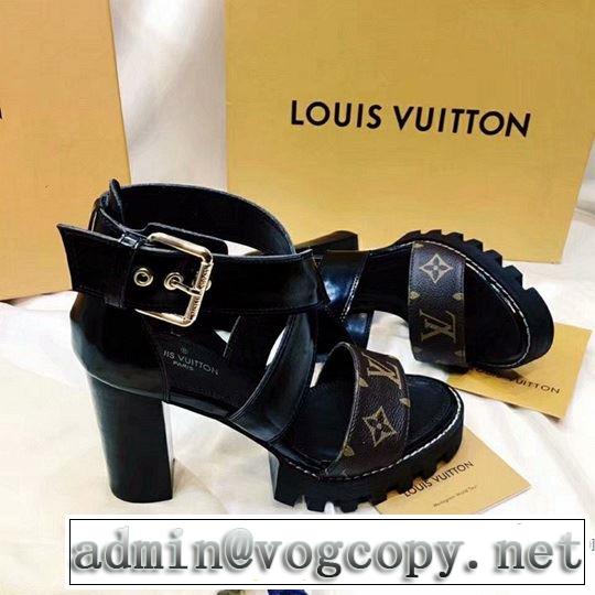 今期注目のブランドトレンド 2019年春夏シーズンの人気 ルイ ヴィトン LOUIS VUITTON サンダル