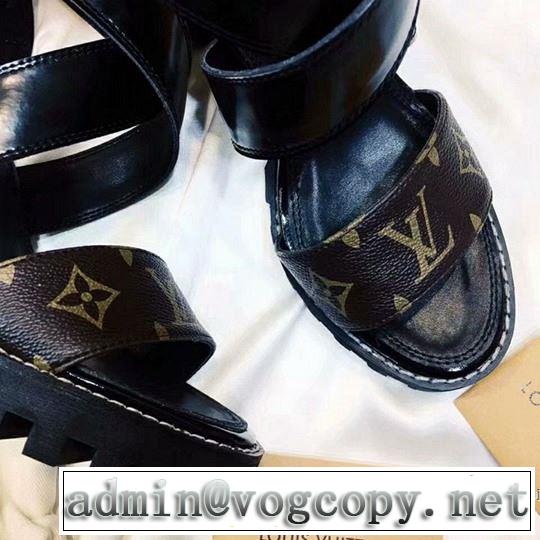 今期注目のブランドトレンド 2019年春夏シーズンの人気 ルイ ヴィトン LOUIS VUITTON サンダル
