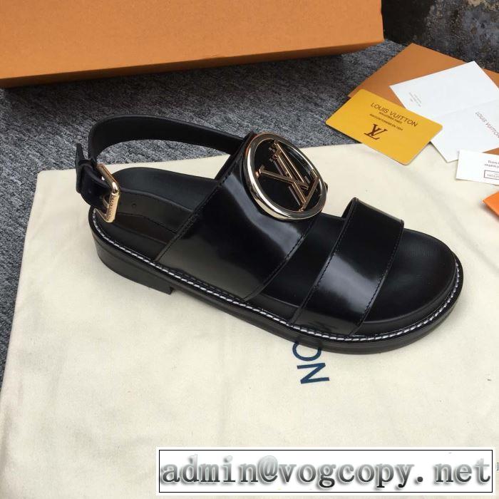 2色可選 サンダル 今年春夏ファション流行り 2019春夏も引き続きトレンド ルイ ヴィトン LOUIS VUITTON
