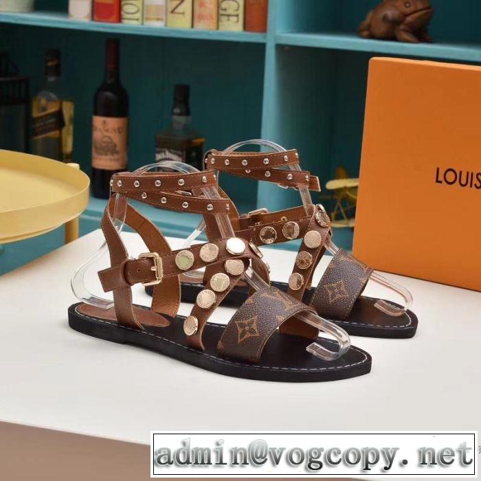 暑い今こそ活躍させたい！ 2019春夏のトレンド新商品 ルイ ヴィトン LOUIS VUITTON サンダル 3色可選
