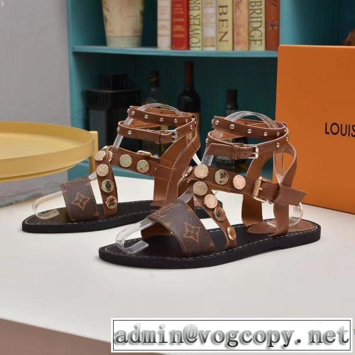暑い今こそ活躍させたい！ 2019春夏のトレンド新商品 ルイ ヴィトン LOUIS VUITTON サンダル 3色可選