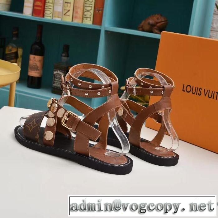 暑い今こそ活躍させたい！ 2019春夏のトレンド新商品 ルイ ヴィトン LOUIS VUITTON サンダル 3色可選