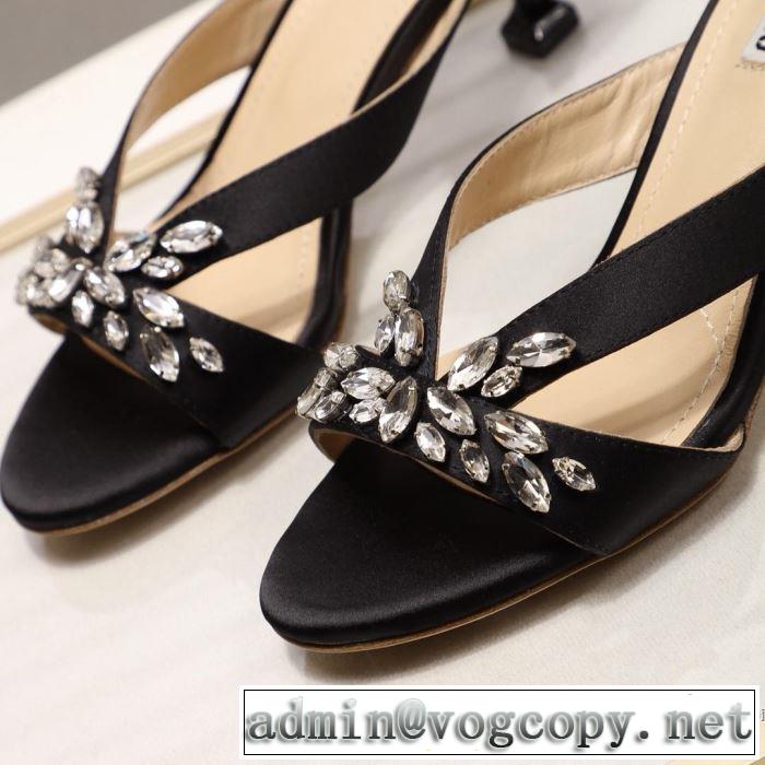 ミュウミュウ MIUMIU サンダル 3色可選 2019年春夏のトレンドアイテム 春夏の流行りトップス