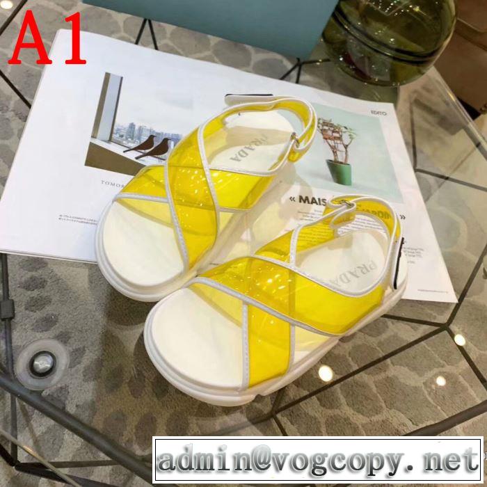 プラダ PRADA サンダル 多色可選 2019春夏トレンドアイテム おしゃれデザインも大人気