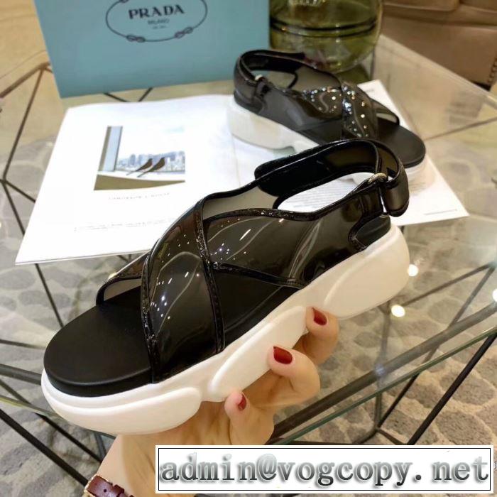 プラダ PRADA サンダル 多色可選 2019春夏トレンドアイテム おしゃれデザインも大人気