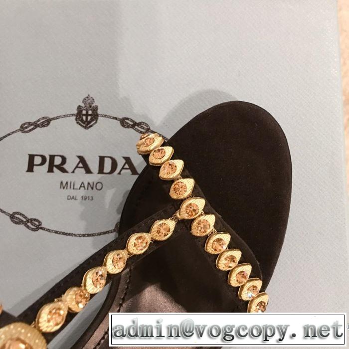 サンダル 多色可選 2019春夏も引き続き人気セール 目を引く春夏トップス プラダ PRADA