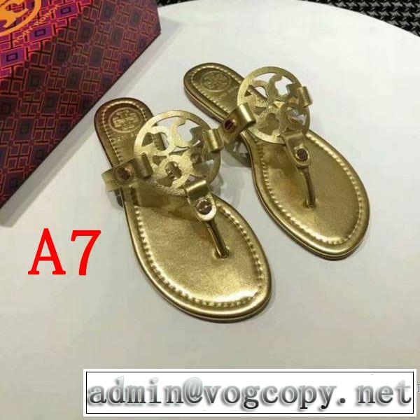 トリー バーチ Tory Burch スリッパ 多色可選 【2019春夏】最新コレクション 目を引く春夏トップス
