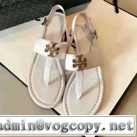 サンダル 4色可選 トリー バーチ Tory Burch 2019春夏トレンドアイテム 春夏！大人カジュアル