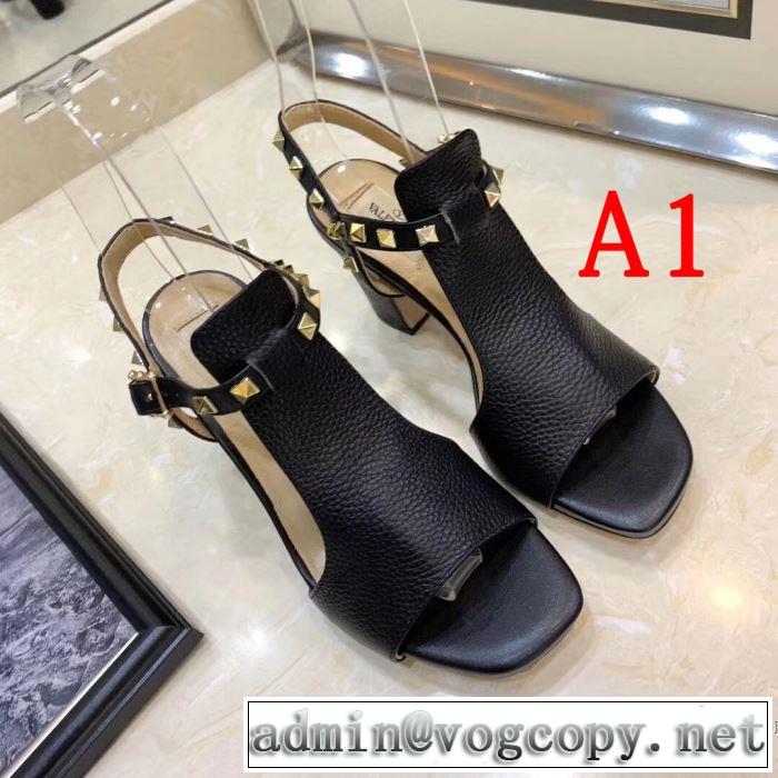 2019春夏のトレンド新商品 ヴァレンティノ VALENTINO サンダル 3色可選 今から夏まで活躍する