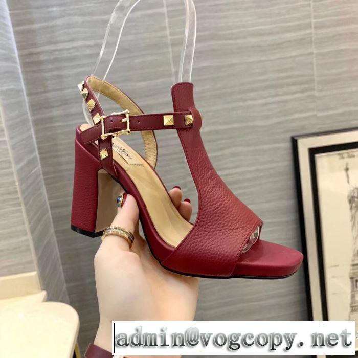2019春夏のトレンド新商品 ヴァレンティノ VALENTINO サンダル 3色可選 今から夏まで活躍する