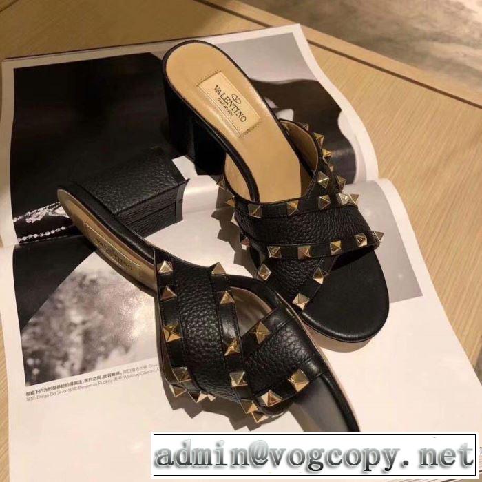 2019年最新ファッショ 大人の可愛さを引き立て ヴァレンティノ VALENTINO スリッパ 多色可選