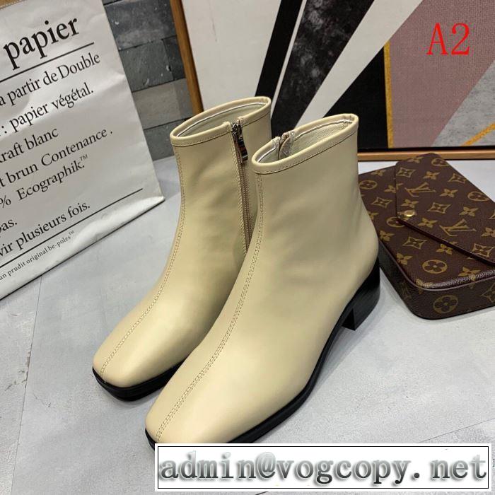 2色可選 トレンド入り確実最新コレクション レザーブーツ アレキサンダーワン 2019年秋冬に欠かせない ALEXANDER WANG