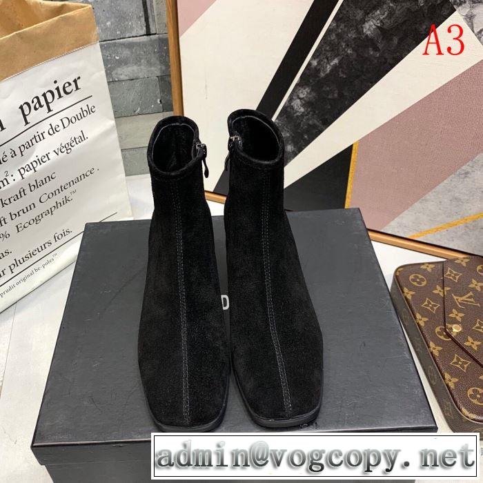 2色可選 トレンド入り確実最新コレクション レザーブーツ アレキサンダーワン 2019年秋冬に欠かせない ALEXANDER WANG