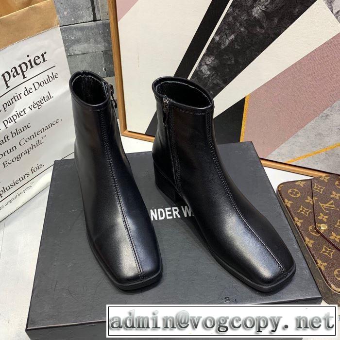 2色可選 トレンド入り確実最新コレクション レザーブーツ アレキサンダーワン 2019年秋冬に欠かせない ALEXANDER WANG