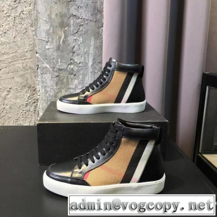 3色可選 レザーブーツ 今シーズン注目のアイテム バーバリー 秋こそ楽しめるアイテム BURBERRY  2019秋断然ブランド推し