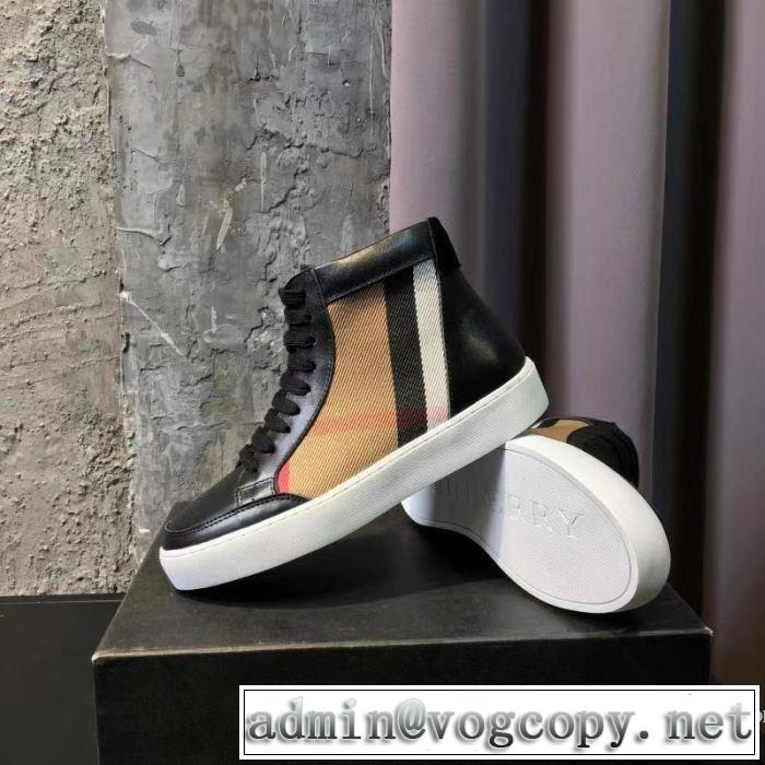 3色可選 レザーブーツ 今シーズン注目のアイテム バーバリー 秋こそ楽しめるアイテム BURBERRY  2019秋断然ブランド推し